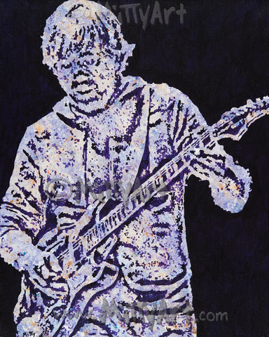 Trey - Purple Acrylic