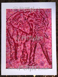 Elephunk Cancer Pink Matted Print