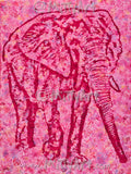 Elephunk Cancer Pink Canvas Print