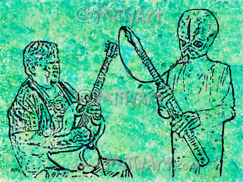 Colonel at the Cantina